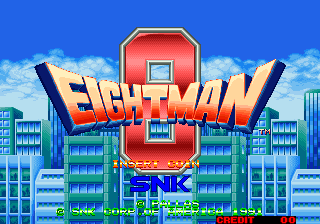 Eightman screenshot 3 for Neo Geo